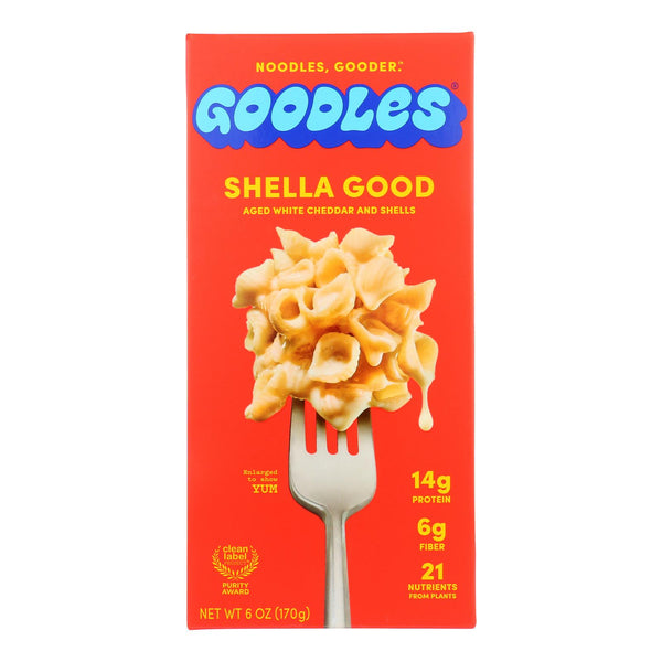Goodles - Mac & Cheese Shella Good - Case of 12-6 Ounce