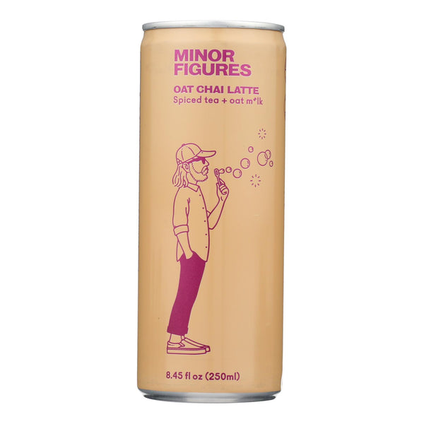 Minor Figures - Tea Oat Milk Chai Latte - Case of 12-8.45 Fluid Ounce