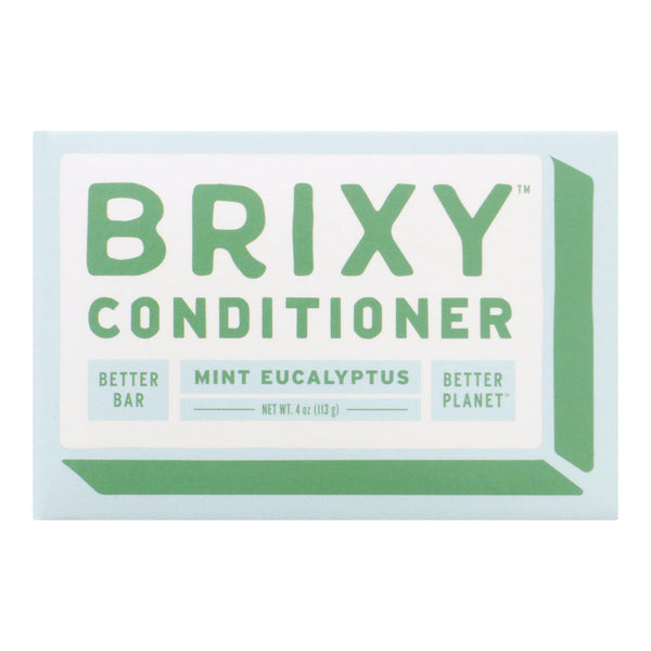 Brixy - Conditioner Bar Mint Eucalyptus - 1 Each -4 Ounce