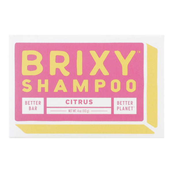Brixy - Shampoo Bar Citrus - 1 Each -4 Ounce