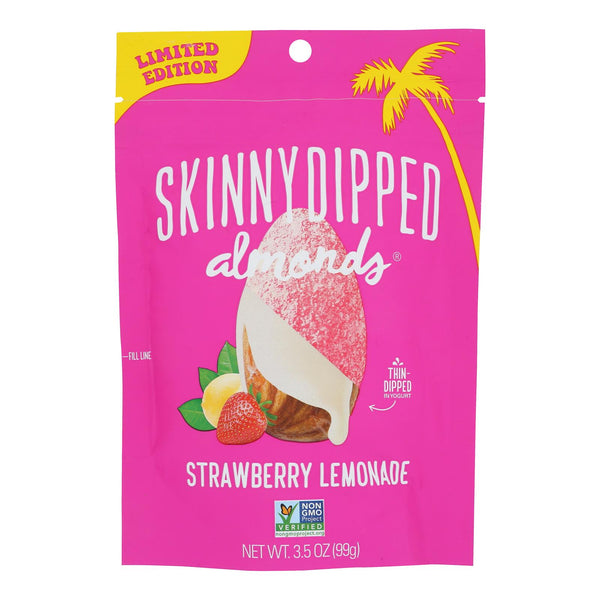 Skinnydipped - Alomnds Strwbry Lemonade - Case of 10-3.5 Ounce