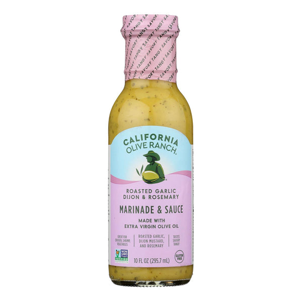 California Olive Ranch - Mrnde Sauce Roasted Gar Dijon - Case of 6-10 Fluid Ounce