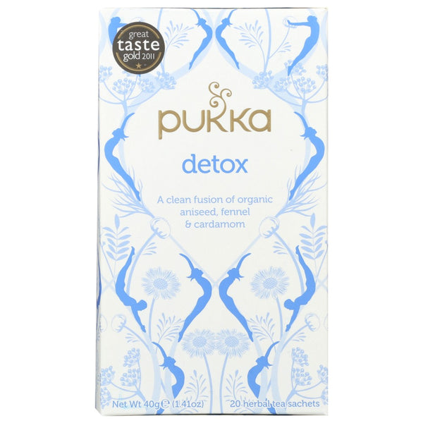 Pukka , Organicanic Herbal Tea Detox 1.41 Ounce,  Case of 6