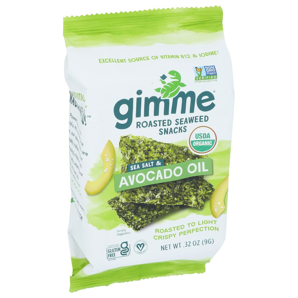 Gimme Seaweed Snack Roasted Ss & Avo - 0 Ounce, Case of 12