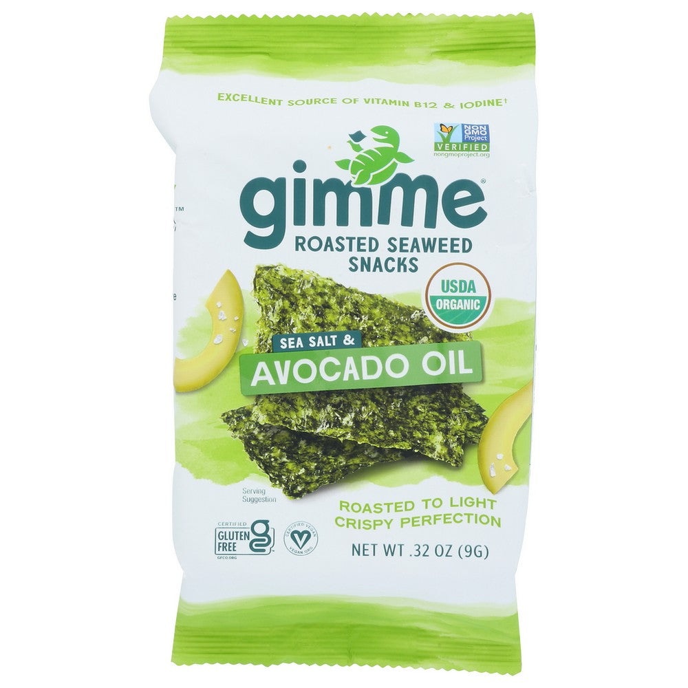 Gimme Seaweed Snack Roasted Ss & Avo - 0 Ounce, Case of 12
