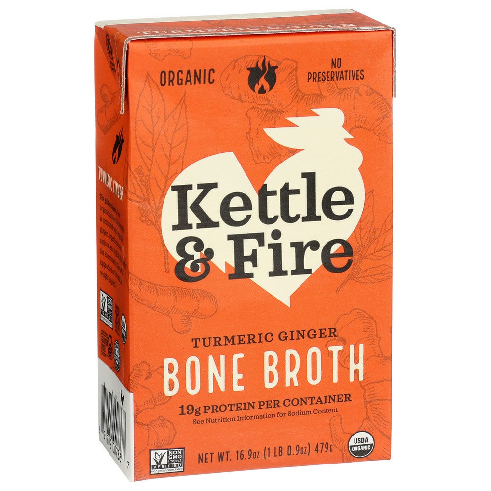 Kettle And Fire Broth Bone Chicken Tmrc Organi - 17 Ounce, Case of 6