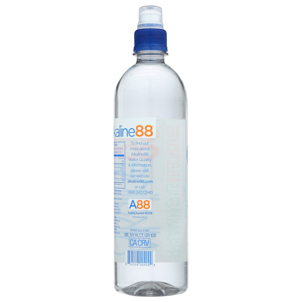 Alkaline88 Water Alkaline 8.8 Ph - 700 Milliliter, Case of 24