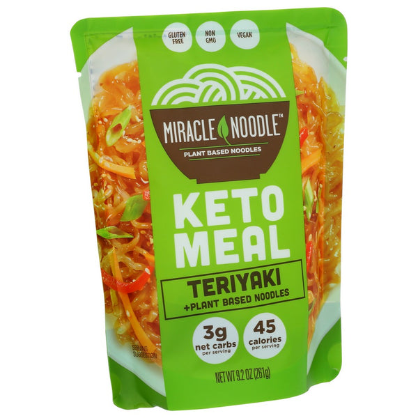 Miracle Noodle™ ,  Keto Meal Teriyaki Plant Based Noodles 9.2 Ounce,  Case of 6