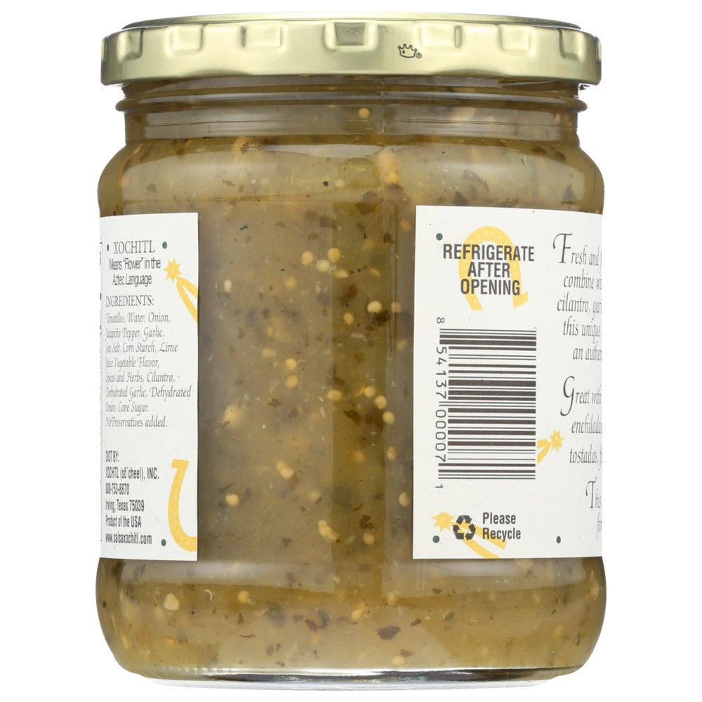 Xochitl Salsa Asada Verde Med - 15 Ounce, Case of 6
