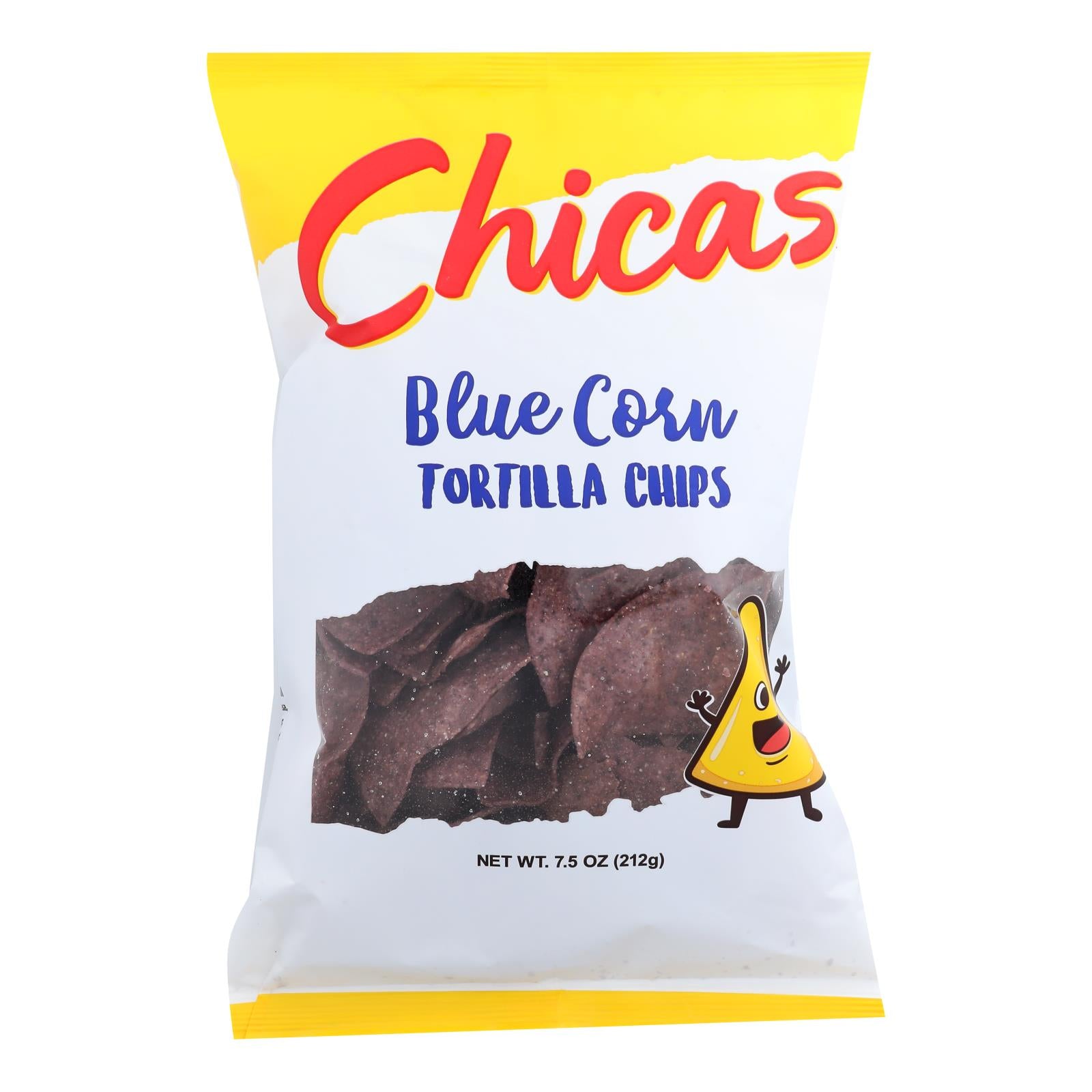 Chicas - Chips Tortilla Blue Corn - Case of 9-7.5 Ounce