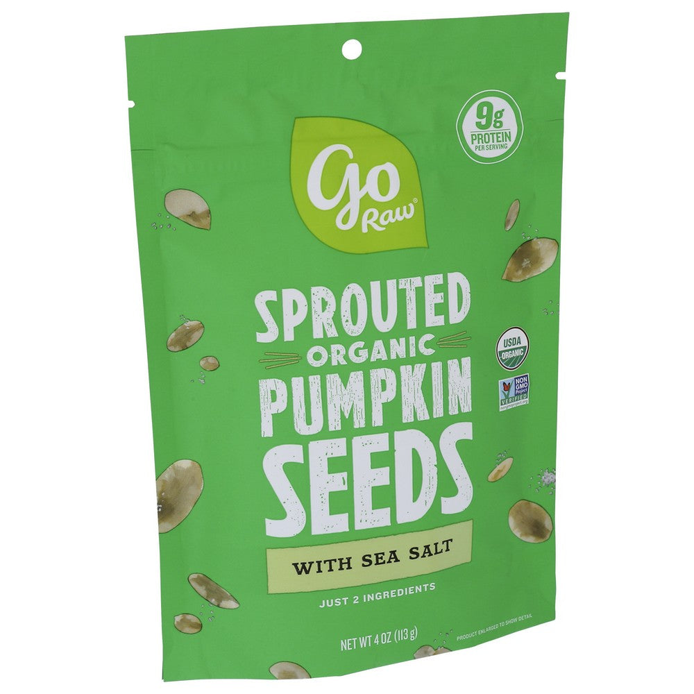 Go Raw Seeds Pumpkin - 4 Ounce, Case of 10