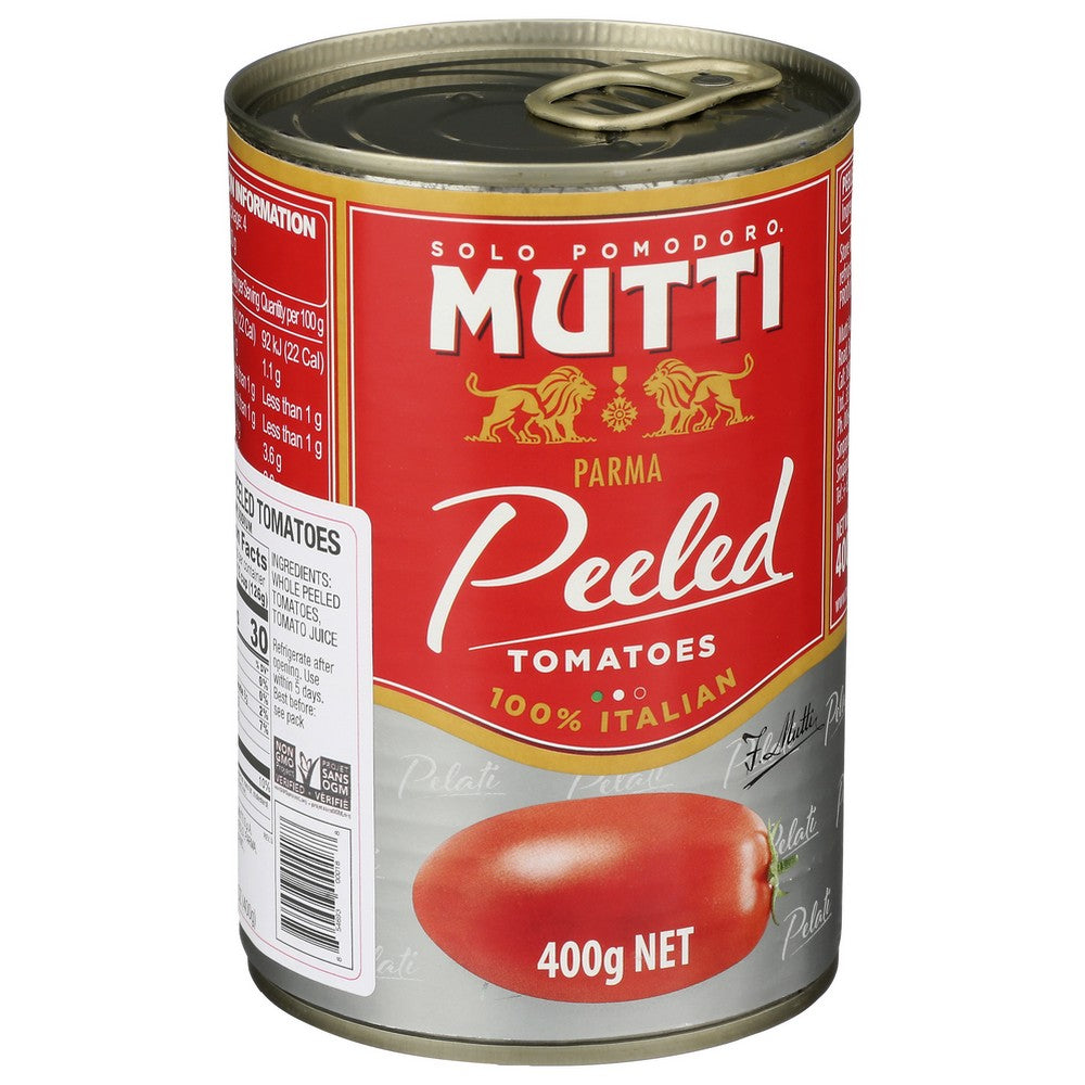 Mutti Tomato Peeled - 14 Ounce, Case of 12