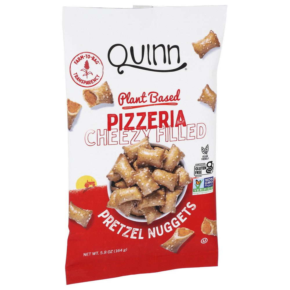 Quinn Cheese Prtzls  Pizza Plnt Bs - 6 Ounce, Case of 8
