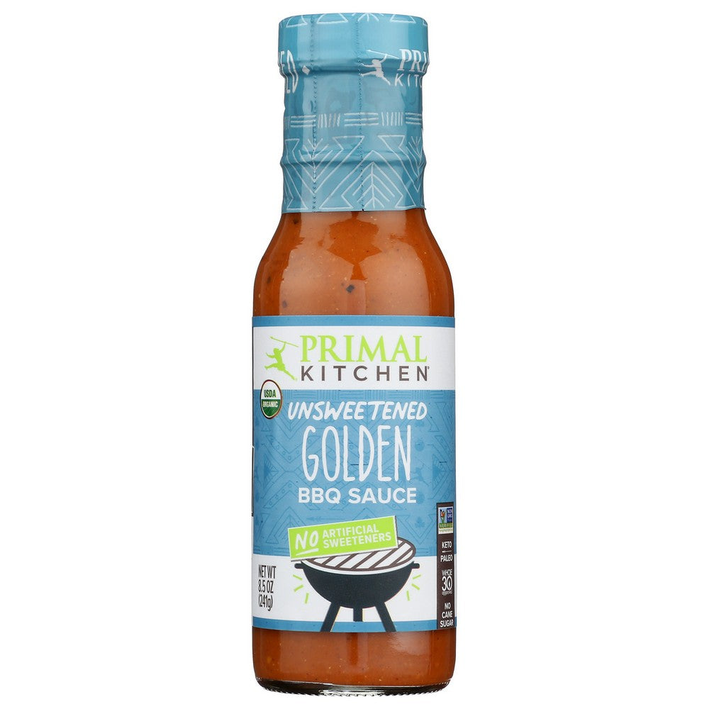 Primal Kitchen Sauce Bbq Golden Organic - 9 Ounce, Case of 6