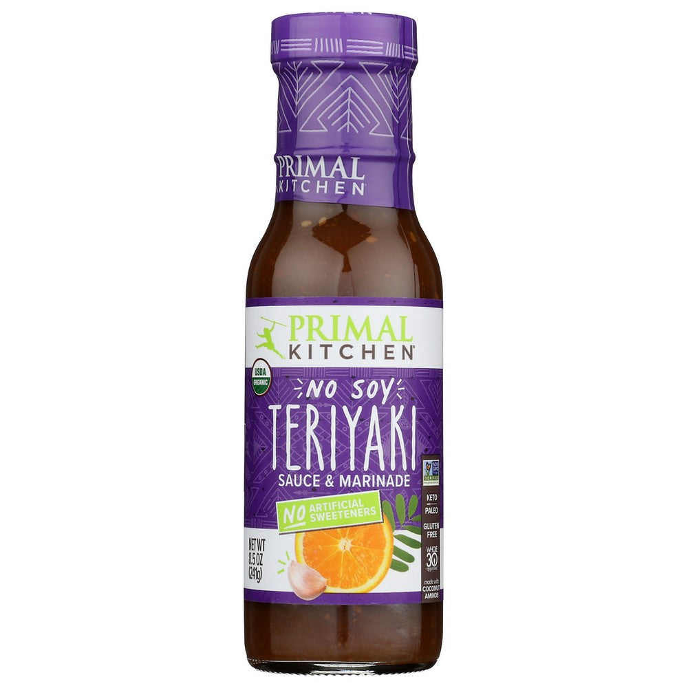 Primal Kitchen Sauce Teriyaki No Soy - 9 Ounce, Case of 6