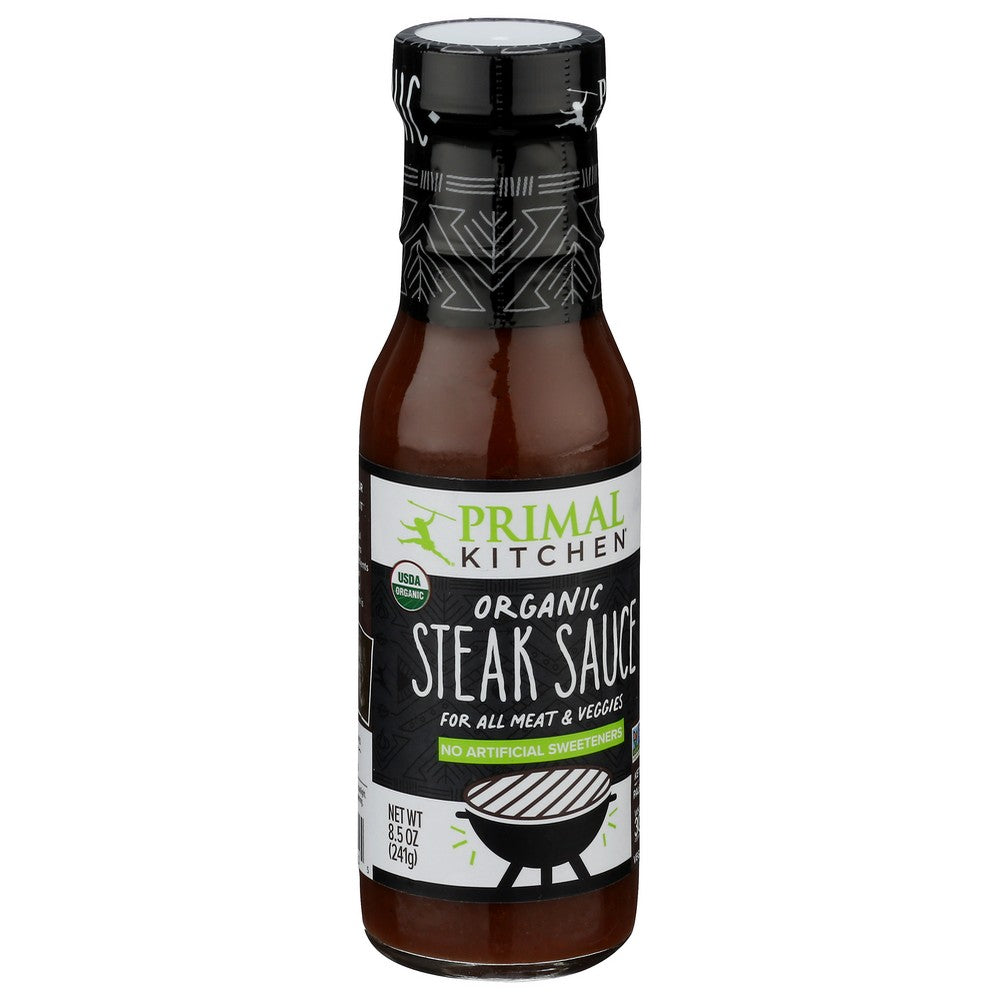 Primal Kitchen Sauce Steak Organic Sf - 9 Ounce, Case of 6