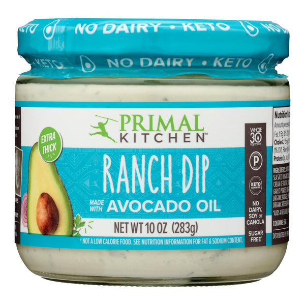 Primal Kitchen - Ranch Dip Avocado Oil - Case of 6-10 Ounce