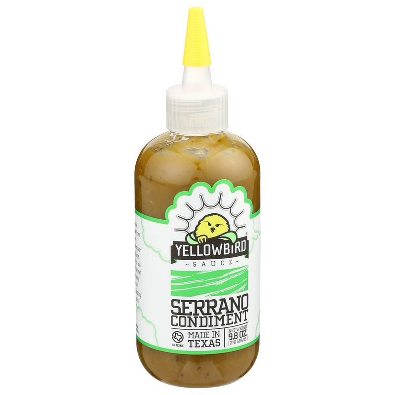 Yellowbird Sauce Sauce Chili Serrano - 10 Ounce,  Case of 6