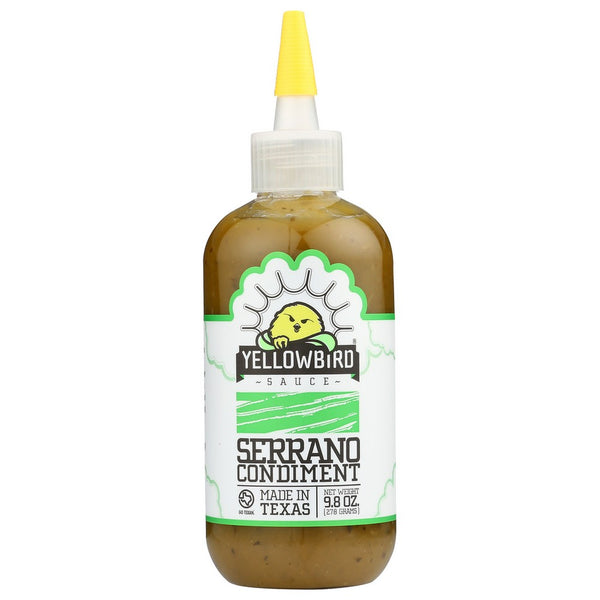 Yellowbird Sauce Sauce Chili Serrano - 10 Ounce,  Case of 6