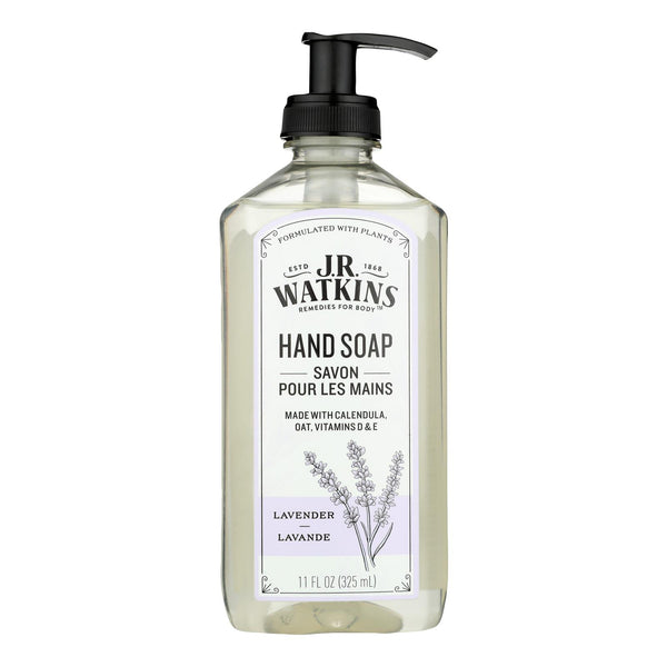 J.R. Watkins - Hand Soap Gel Lavender - Case of 3-11 Fluid Ounce