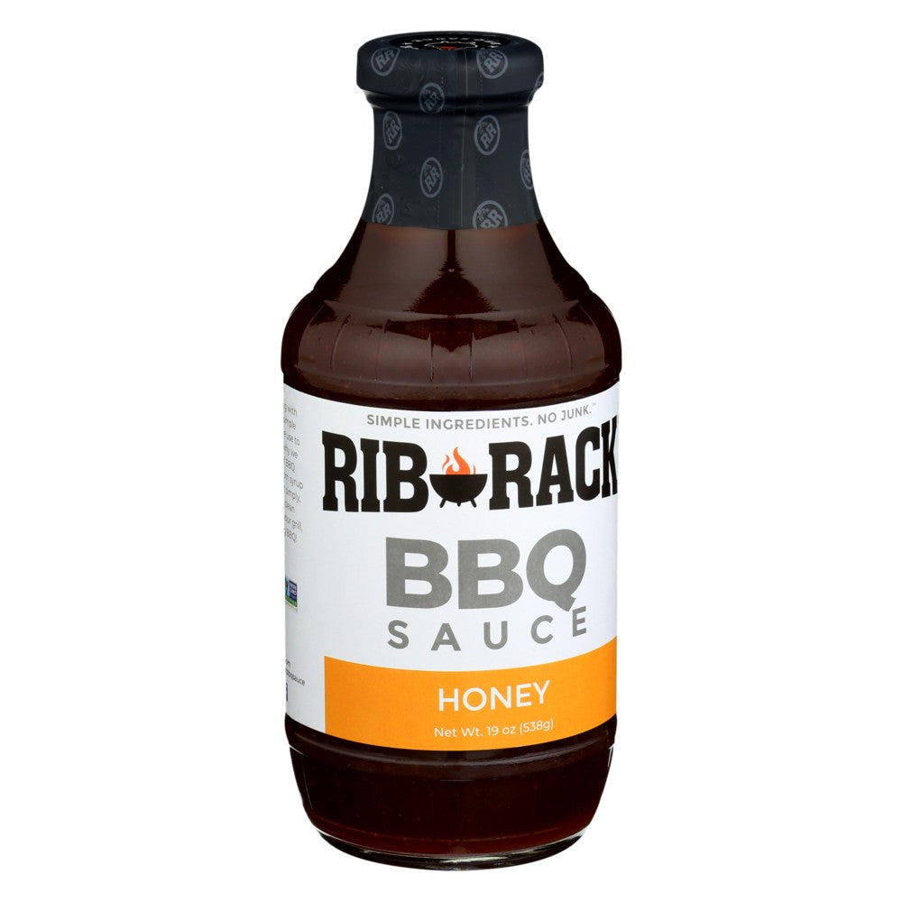 Rib Rack Sauce Bbq Sweet Hny - 19 Ounce, Case of 6