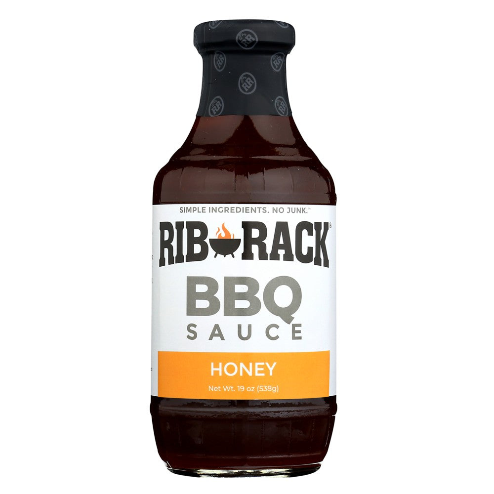 Rib Rack Sauce Bbq Sweet Hny - 19 Ounce, Case of 6