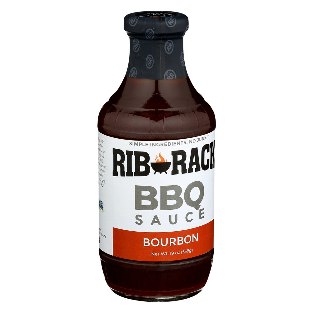 Rib Rack Sauce Bbq Sthrn Bourbon - 19 Ounce, Case of 6