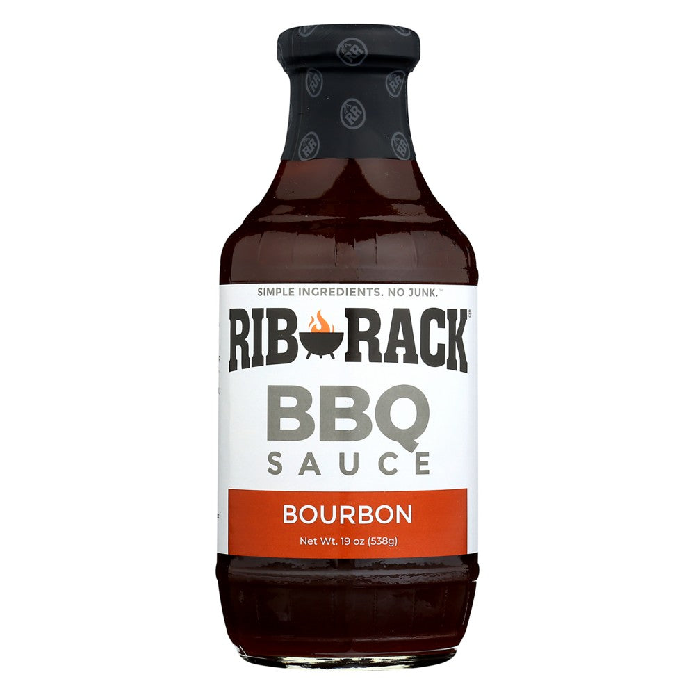 Rib Rack Sauce Bbq Sthrn Bourbon - 19 Ounce, Case of 6
