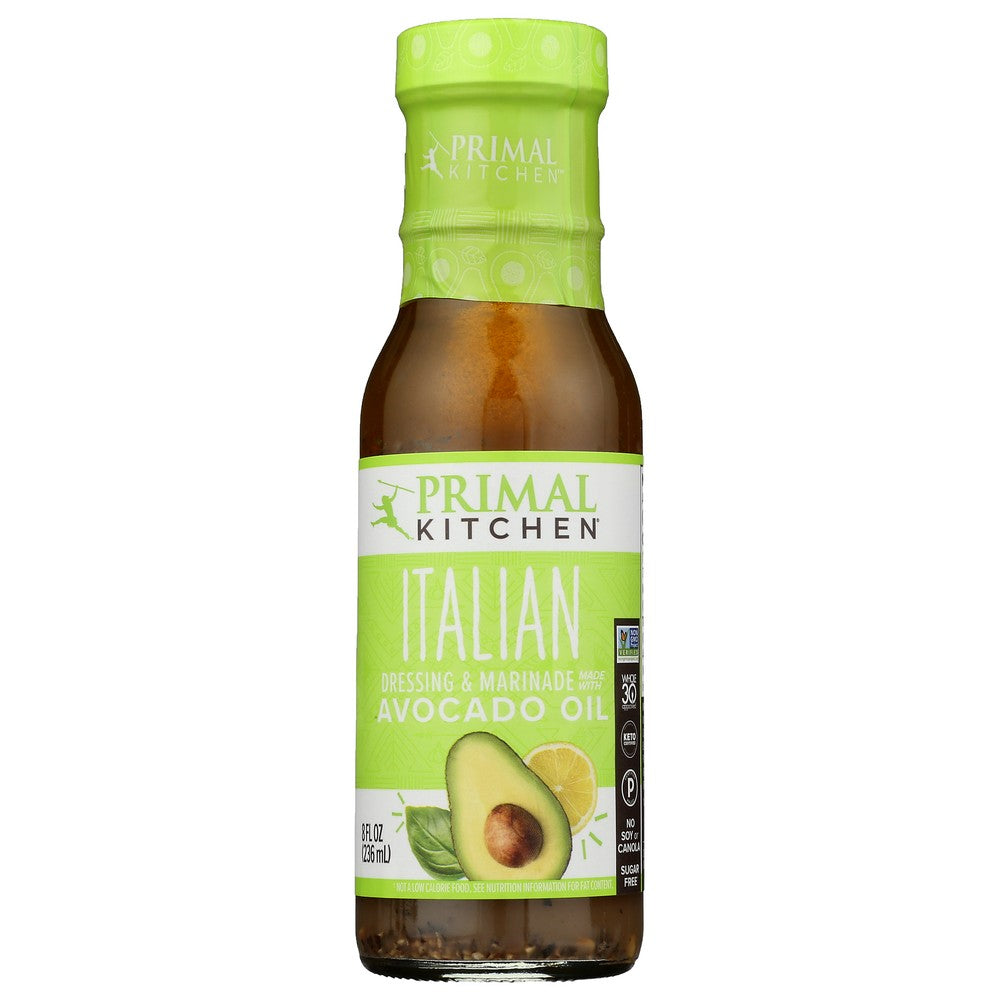 Primal Kitchen Dressing Itl Vin Avcdo Oi - 8 Ounce, Case of 6