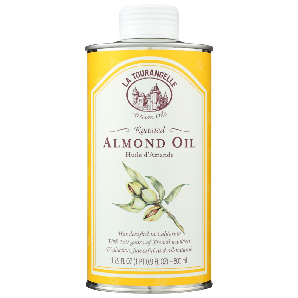 La Tourangelle Oil Almond Roasted - 17 Fluid Ounce, Case of 6
