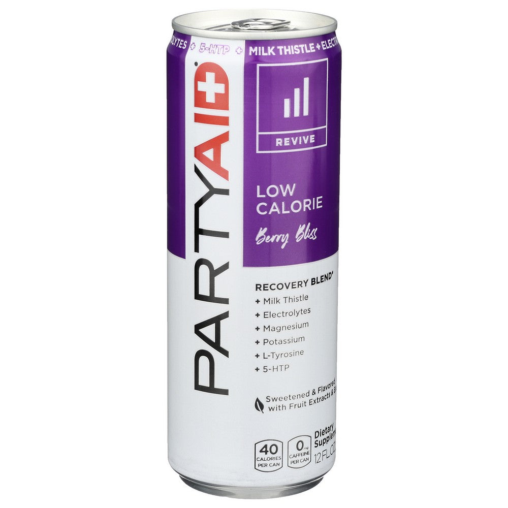 Lifeaid Beverage Partyaid Wknd Rcvr Berry - 12 Fluid Ounce, Case of 12