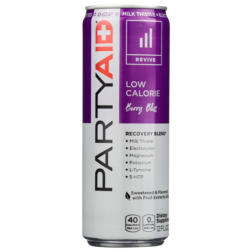Lifeaid Beverage Partyaid Wknd Rcvr Berry - 12 Fluid Ounce, Case of 12