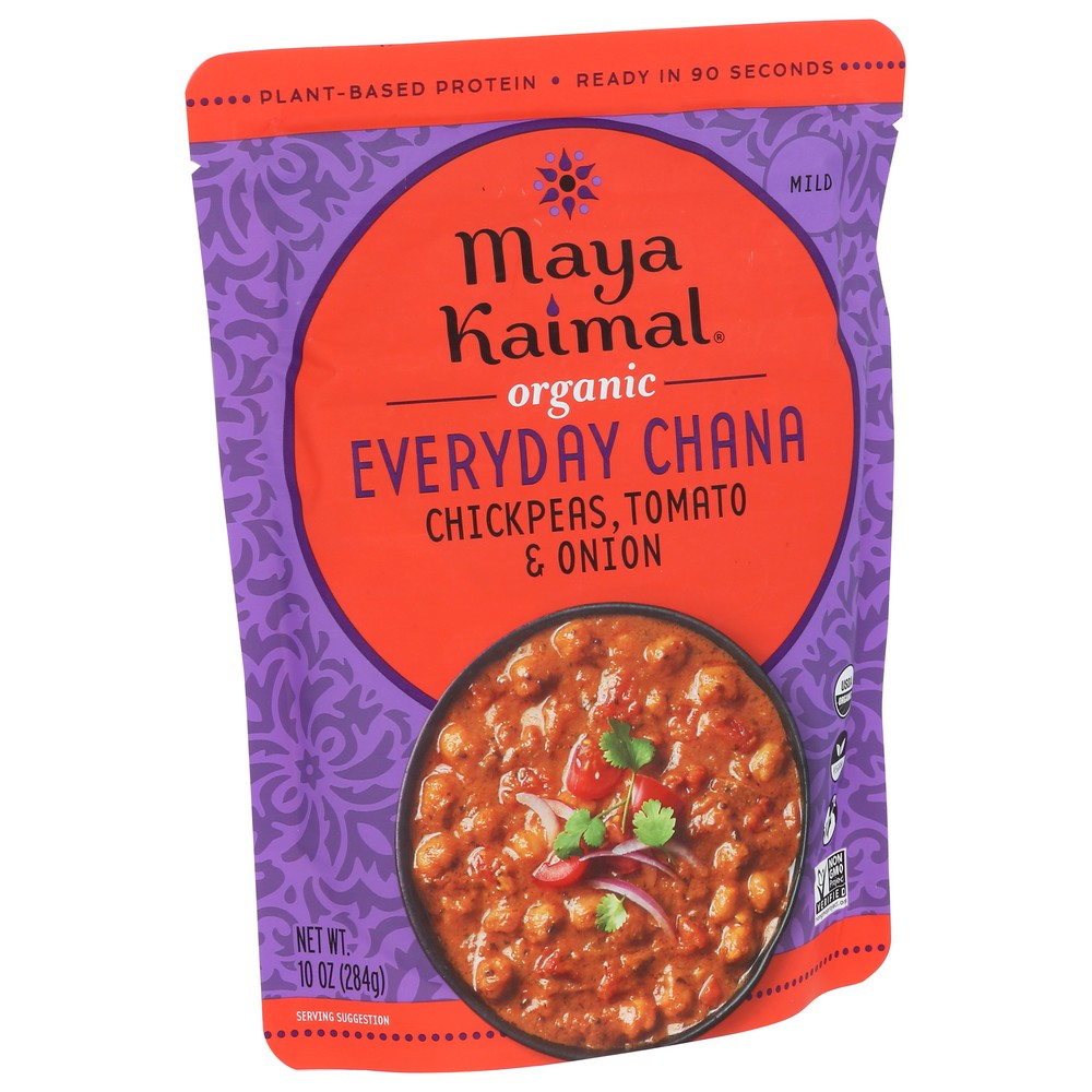 Maya Kaimal Everyday Chana Tom Onion - 10 Ounce, Case of 6