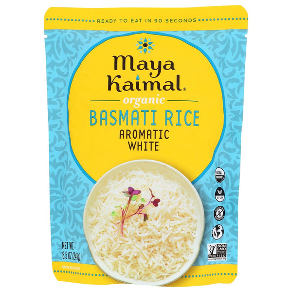 Maya Kaimal® 3040,  Basmati Rice, Aromatic White 8.5 Ounce,  Case of 6