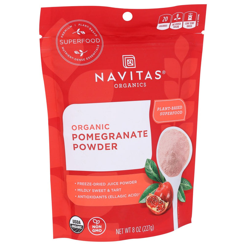 Navitas Organicanics 40002, Navitas Organicanics Freeze Dried Organicanic Pomegranate Juice Powder, 8 Oz.,  Case of 1