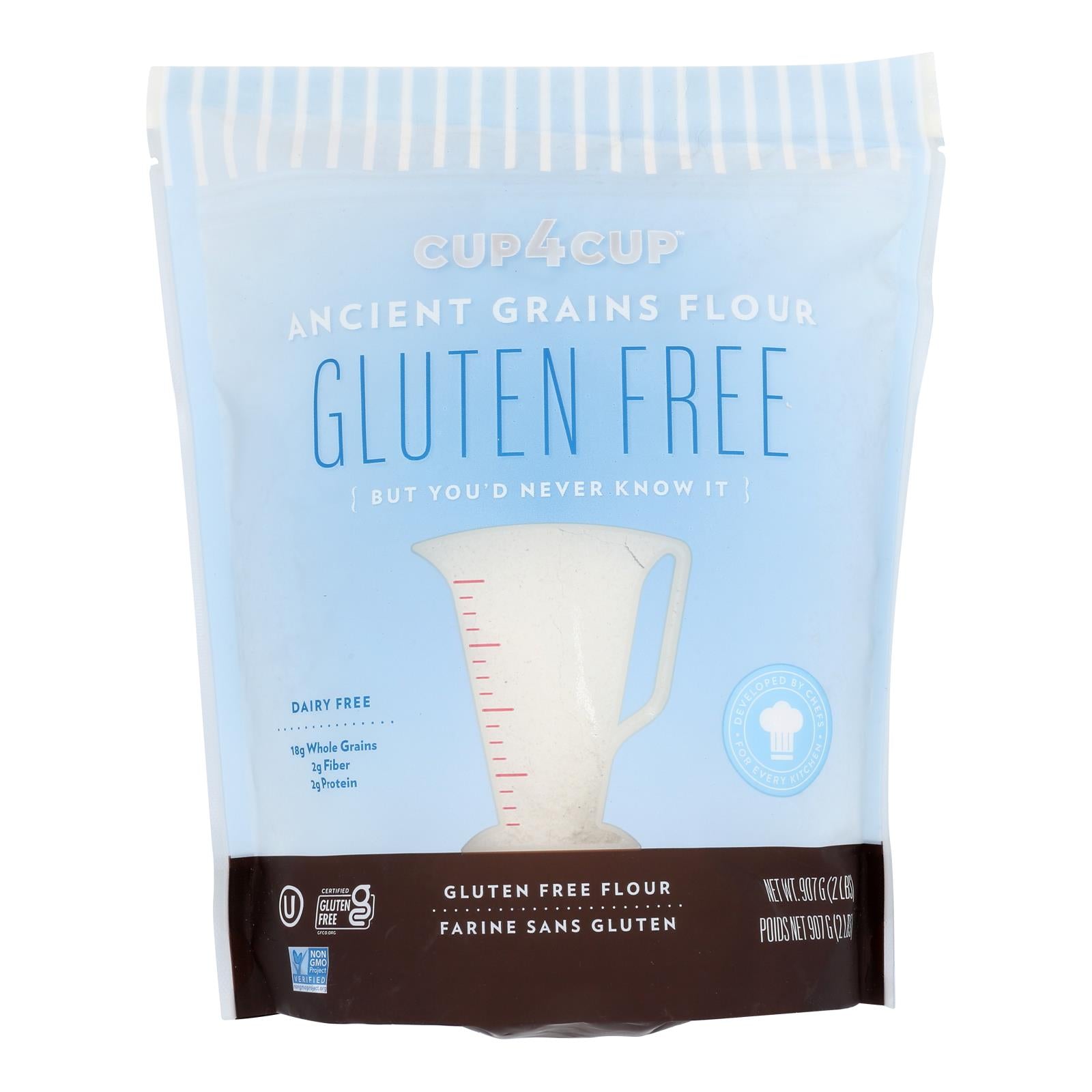 Cup 4 Cup - Flour Ancient Grains Gluten Free - Case of 6-2 LB