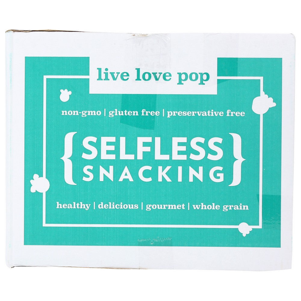 Live Love Pop Popcorn Salt & Vinegar - 4 Ounce, Case of 12