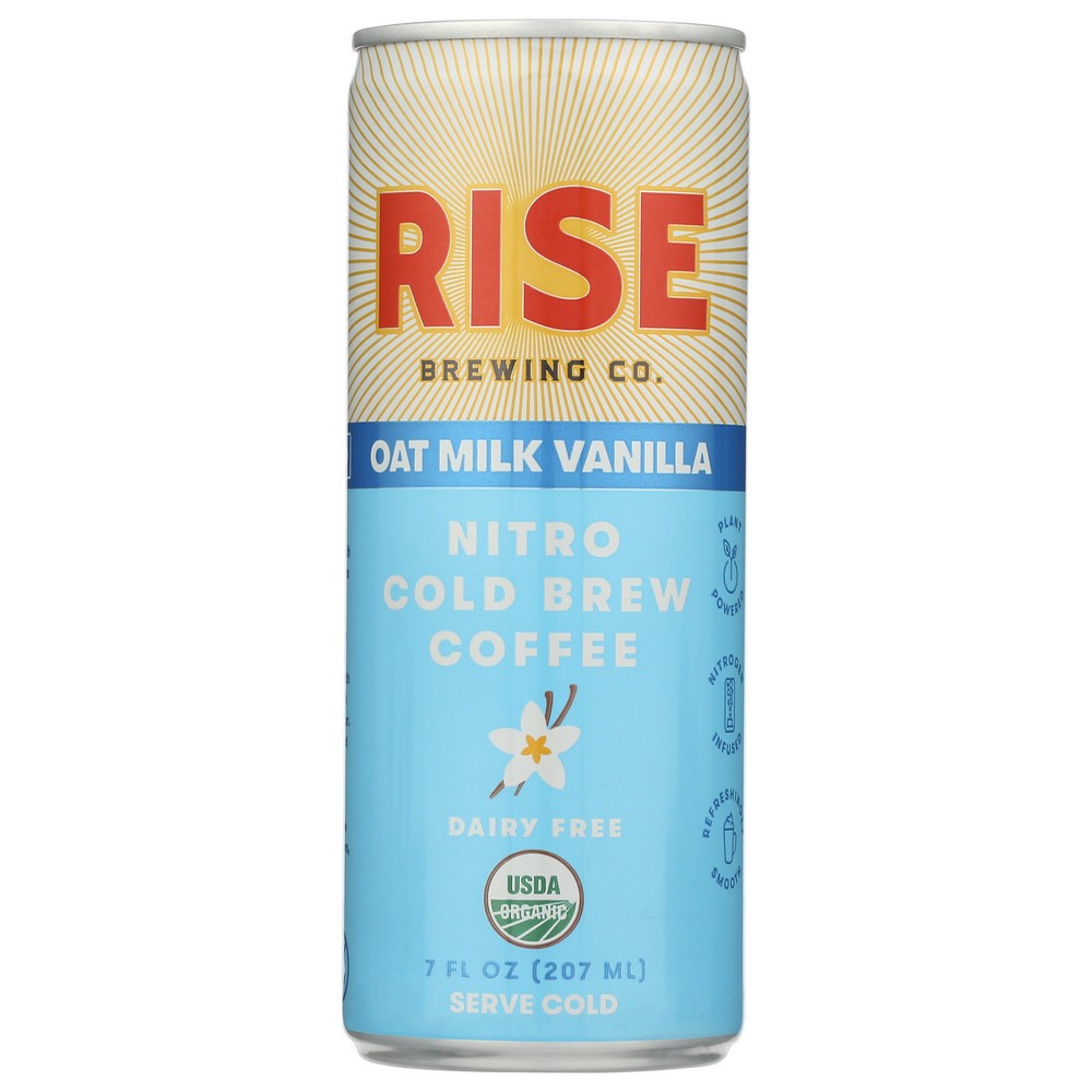 Rise Brewing Co Coffee Rtd Cld Brw Organic - 7 Fluid Ounce, Case of 12