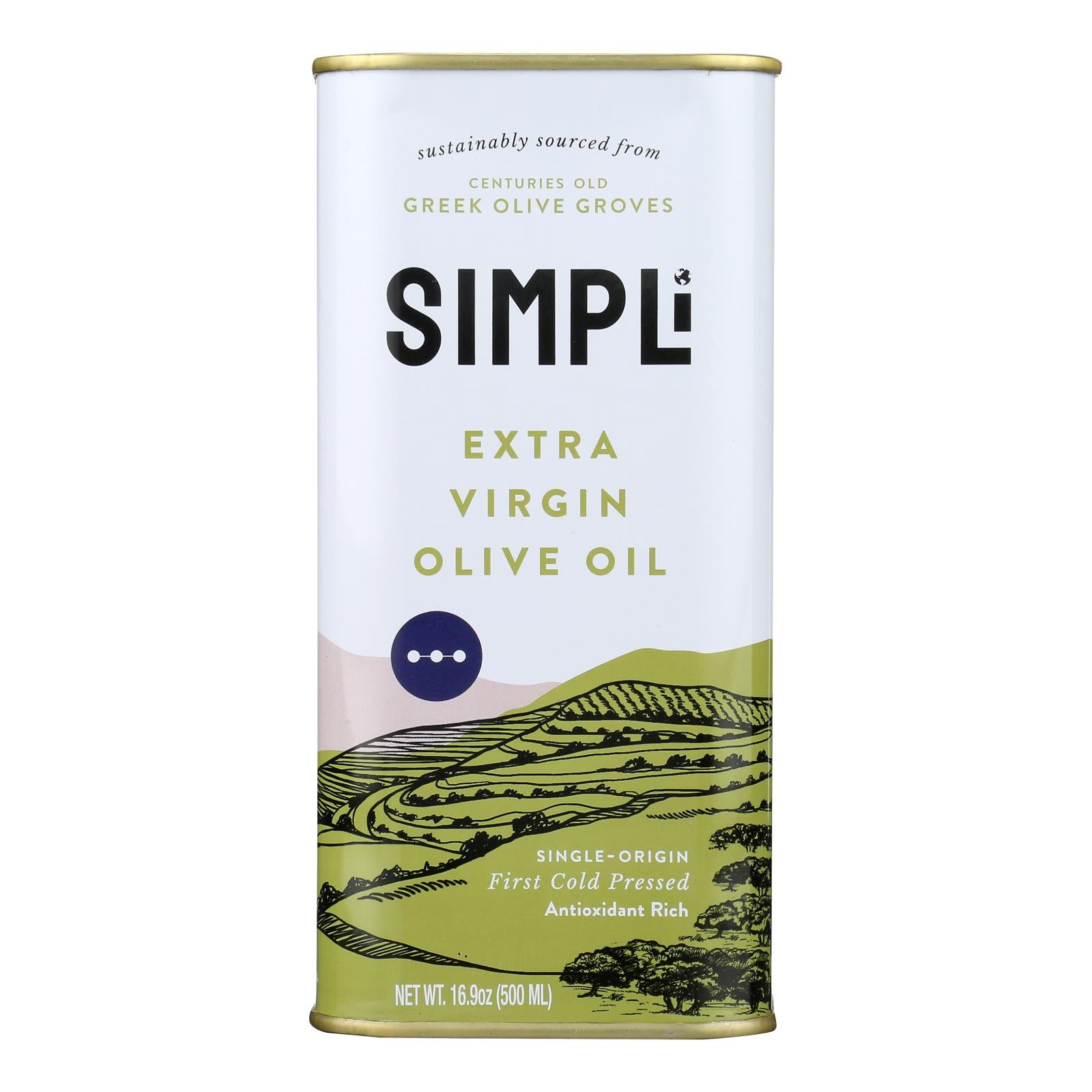 Simpli - Evoo 100% - Case of 8-16.9 Ounce