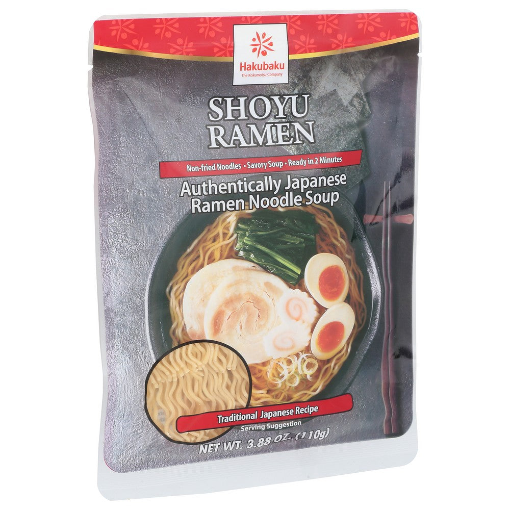 Hakubaku Ramen Shoyu Japan - 4 Ounce, Case of 12