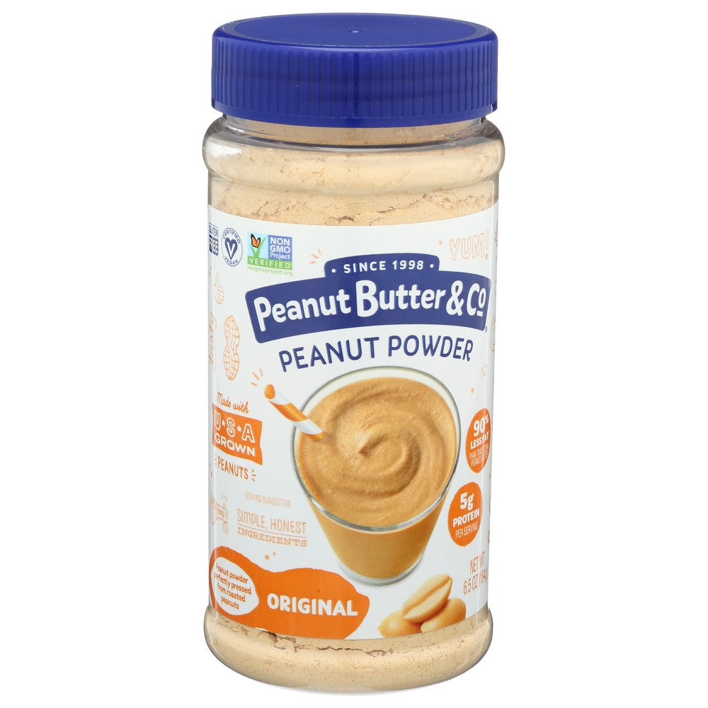 Peanut Butter & Co Peanut Btr Powder Original - 7 Ounce, Case of 6