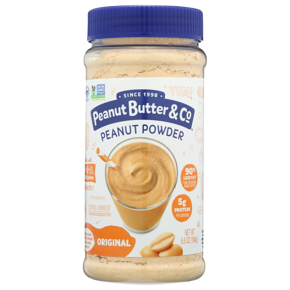 Peanut Butter & Co Peanut Btr Powder Original - 7 Ounce, Case of 6