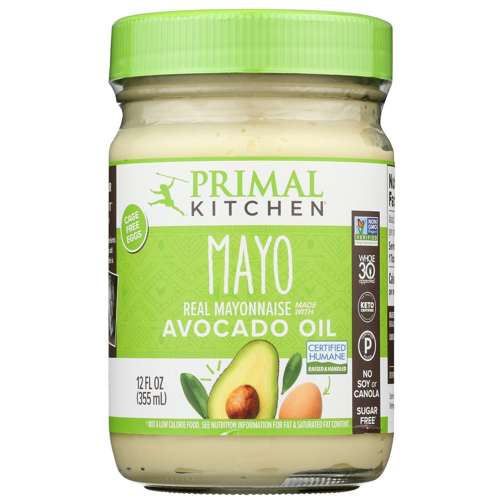 Primal Kitchen Mayo Avocado Oil - 12 Ounce, Case of 6
