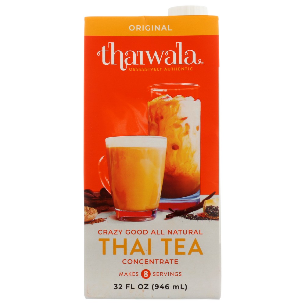 Thaiwala Tea Cncntrte Thai Orig - 32 Fluid Ounce, Case of 6