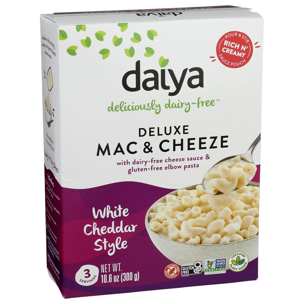 Daiya Mac & Cheese White Chddr Dlux - 11 Ounce, Case of 8