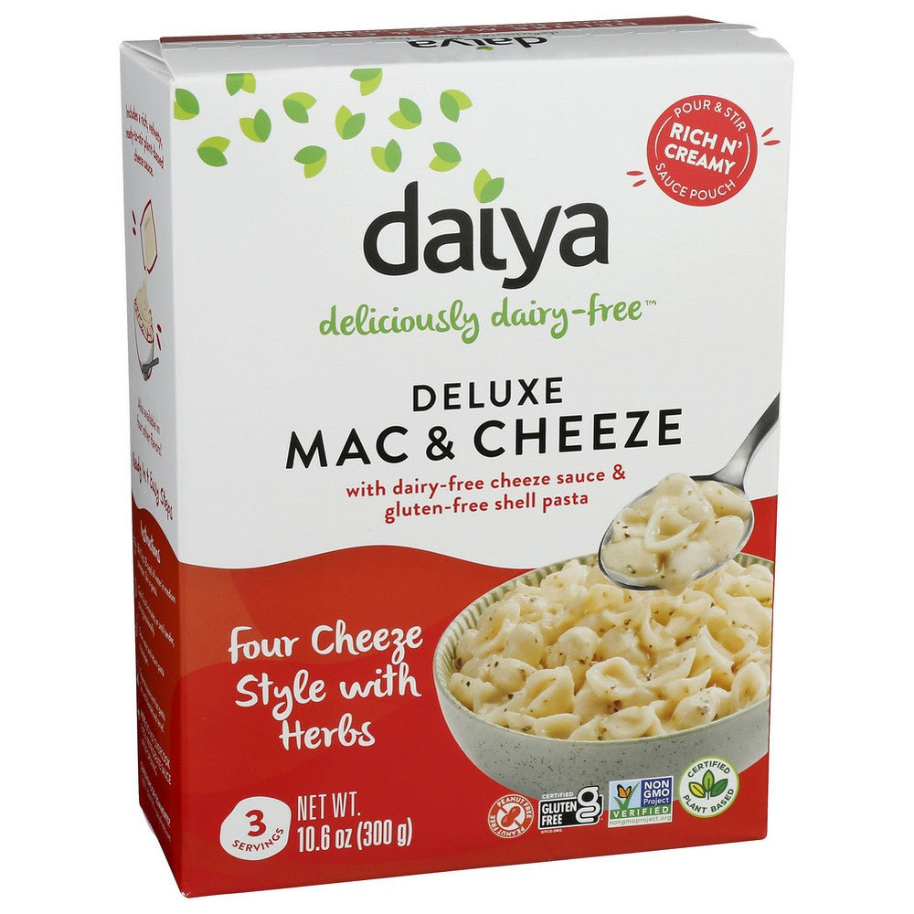 Daiya Mac & Cheese 4 Cheese Herb Delx - 11 Ounce, Case of 8