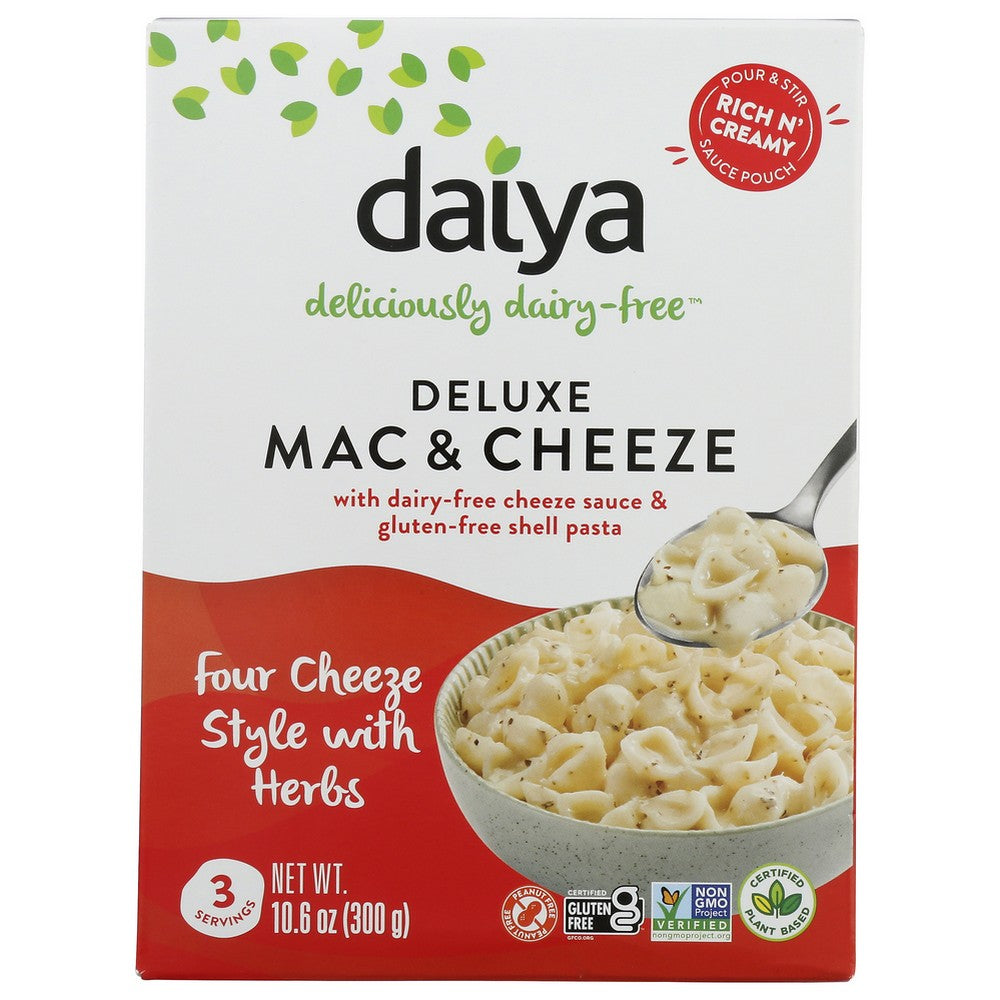 Daiya Mac & Cheese 4 Cheese Herb Delx - 11 Ounce, Case of 8