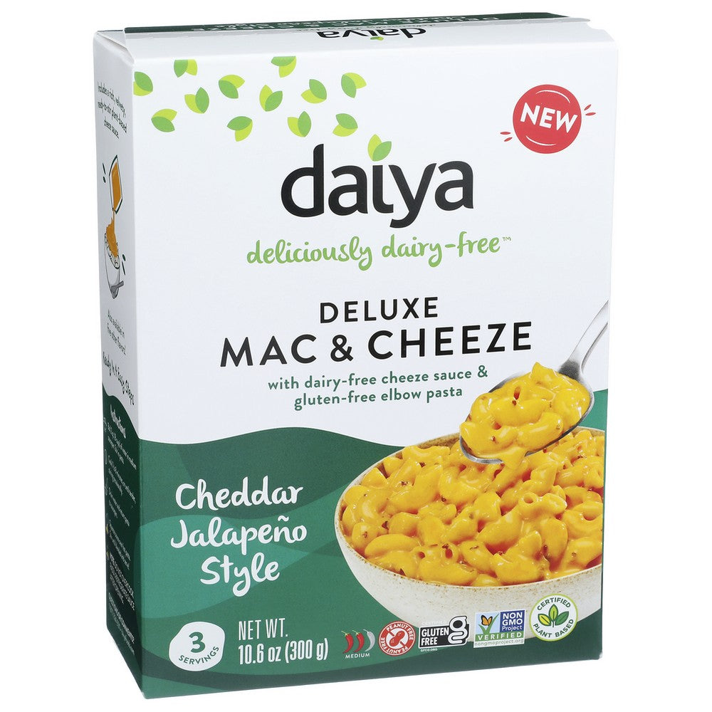 Daiya Mac & Cheese Del Ched Jalpno - 11 Ounce, Case of 8