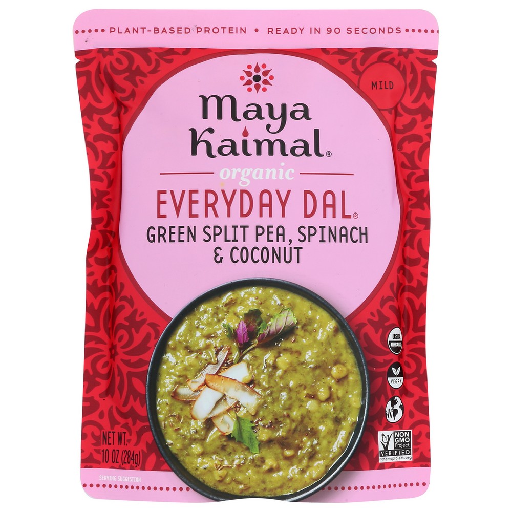 Maya Kaimal Everyday Dal Splt Pea - 10 Ounce, Case of 6