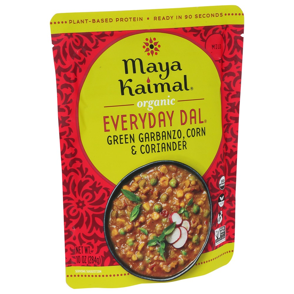 Maya Kaimal Everyday Dal Green Grbnzo - 10 Ounce, Case of 6